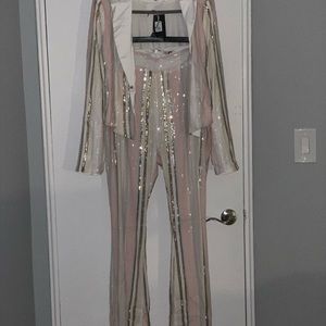 Sequin Pantsuit